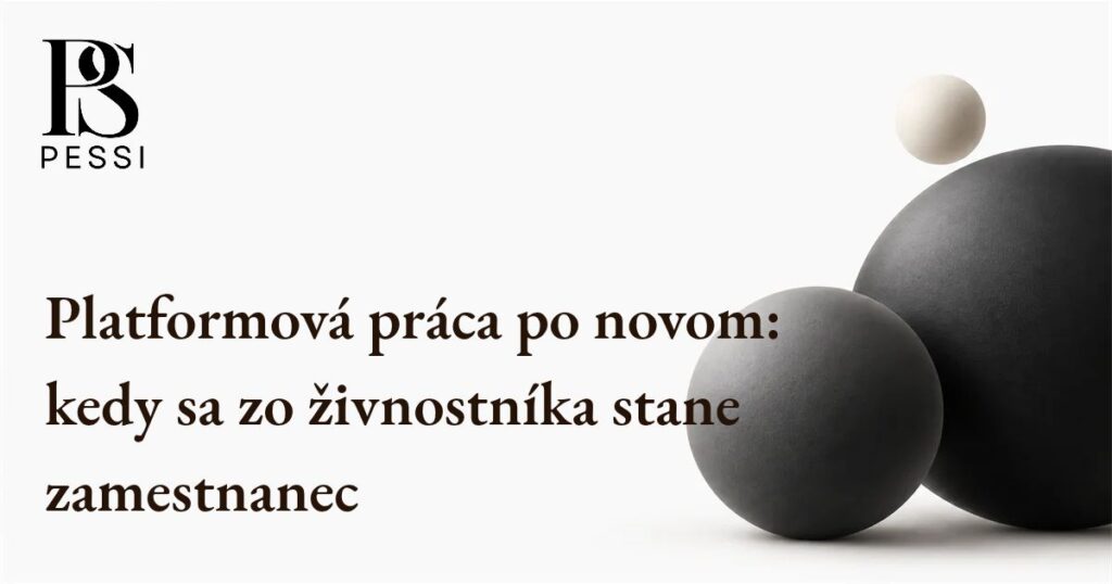 Platformová práca po novom: kedy sa zo živnostníka stane zamestnanec